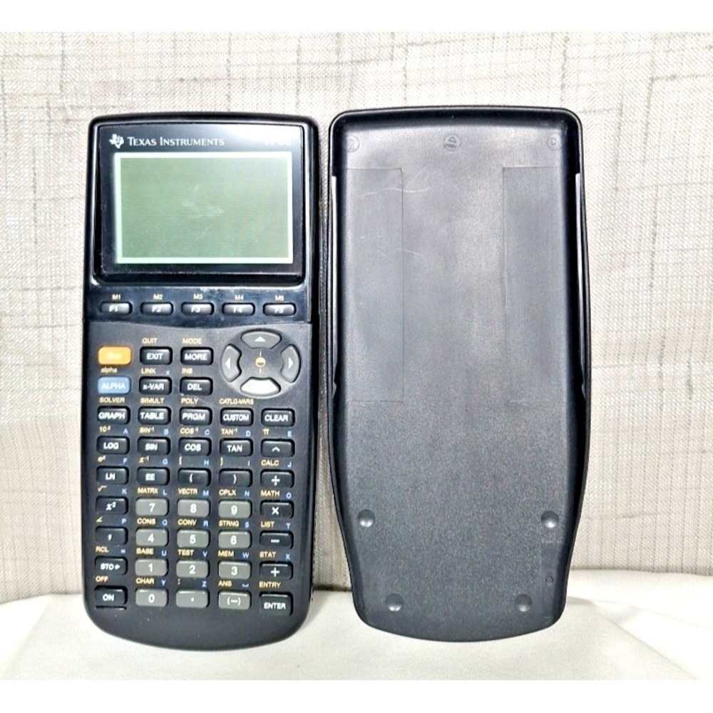 Texas Instruments TI-86 Graphing Calculator with cover
